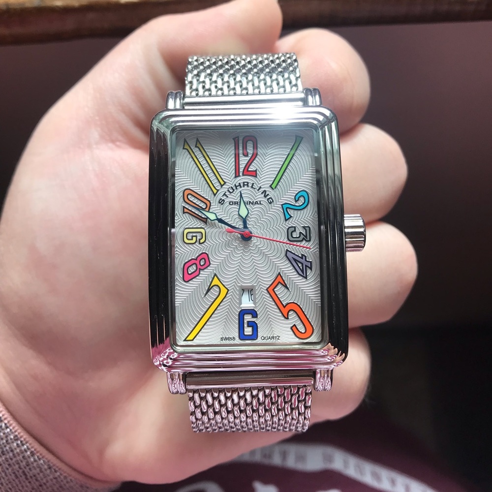 Stuhrling Original Silver Watch
